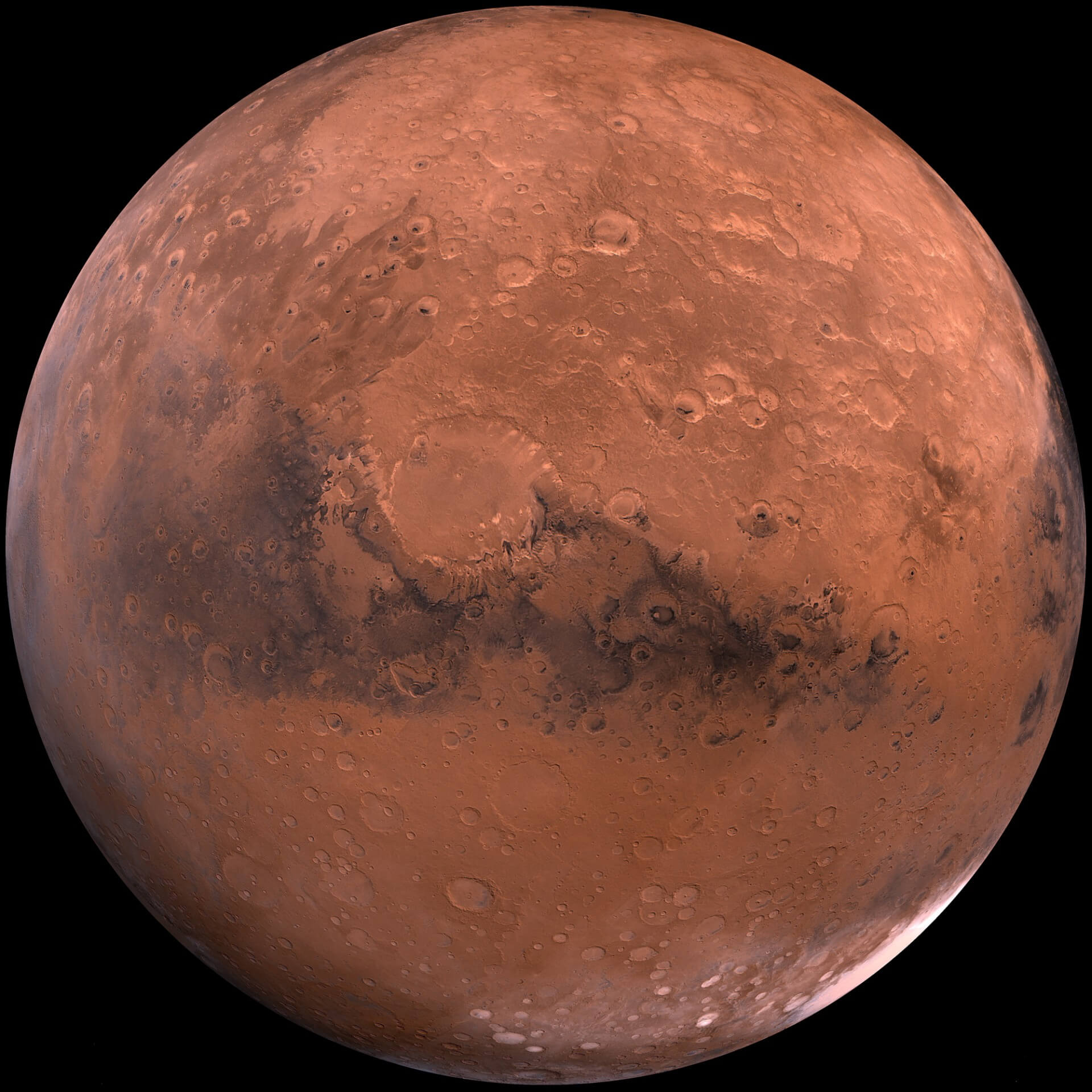 Mars - kamenná planéta