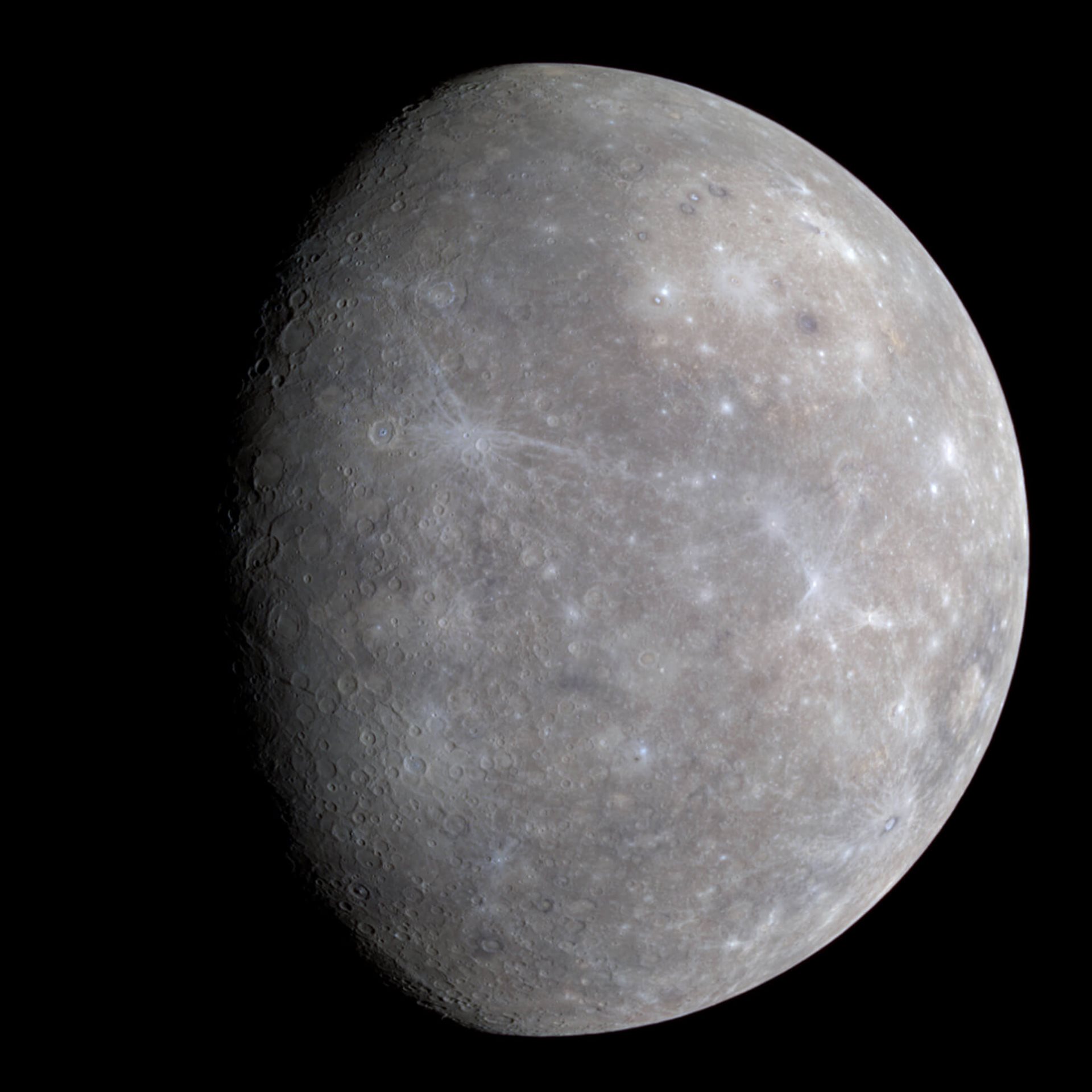 Merkúr - Nemá žiadnu atmosféru